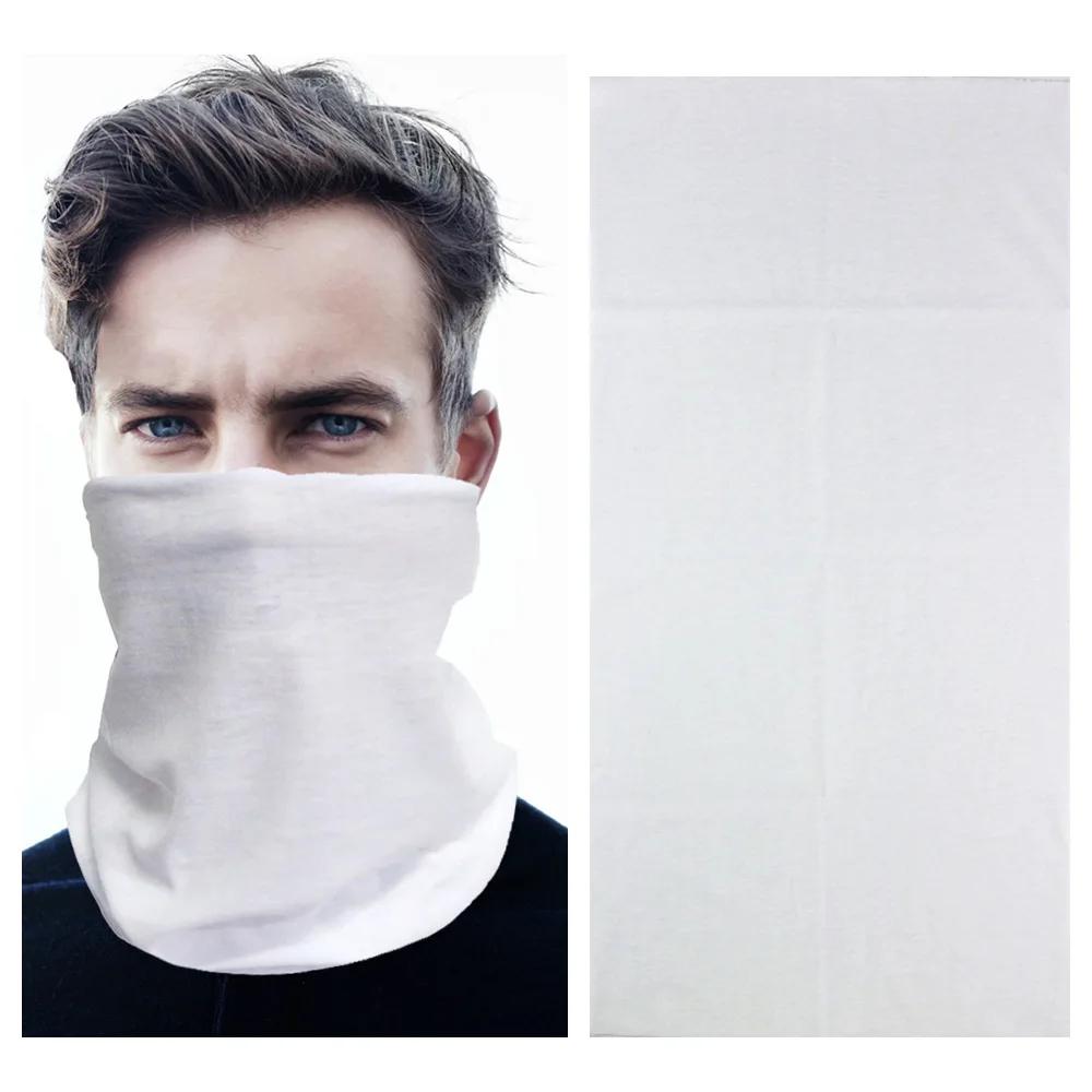 Customized logo Printing Buffs25*50Cm Headwear Multifunctional Seamless Face Mask Elastic Tubular bandana scarf