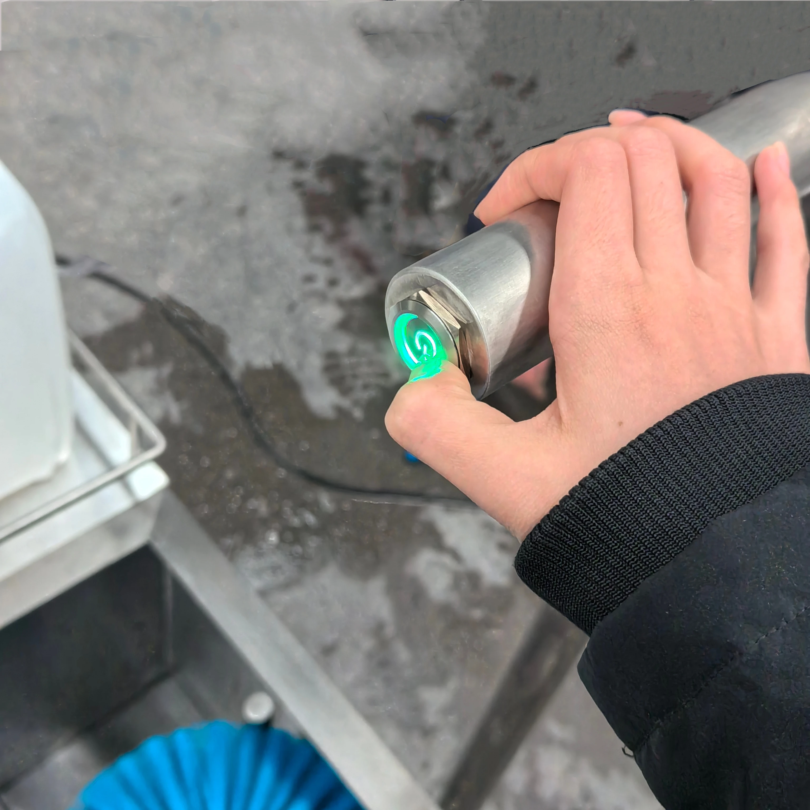 Boot Cleaner with Polyurethane Roller  Cleaning and Sterilizing Machine Equipment