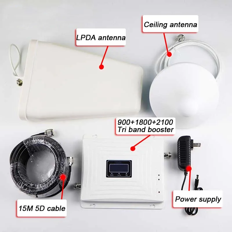 New Smart Dual Band 2g 3g 4g Lte gsm 5g Signal Booster 800mhz Network Booster 4G Mobile Signal Repeater For Europe and America