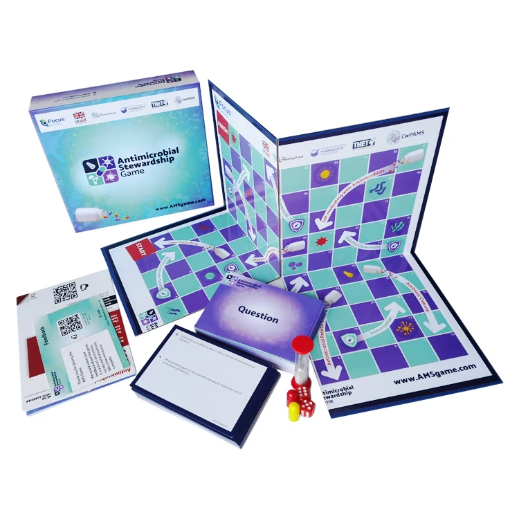 Высокое качество от производителя Homeschool, детские настольные игры с индивидуальной печатью, семейная настольная игра, веселая вечеринка, настольные игры