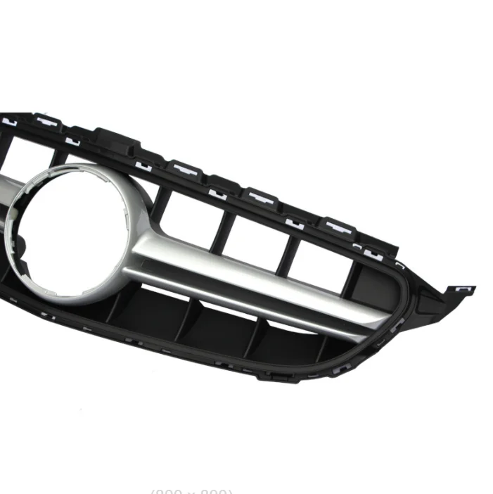 Automotive Parts Car Hood grille For 2014-2018 Mercedes Benz C Class Upgrade W205 AMG Grill C63 Front Grille