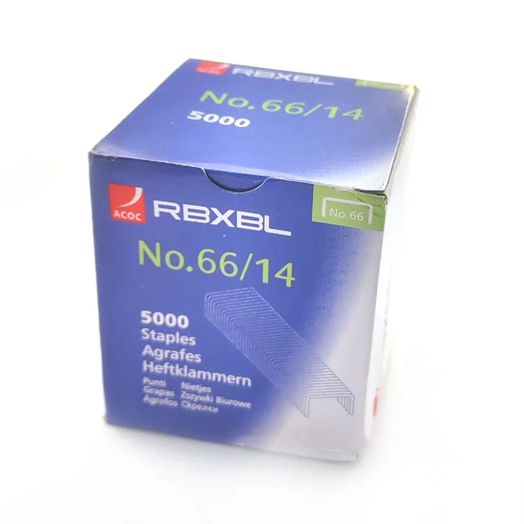 Office High Quality Staple Pin 66/14 Stationery Stainless Steel Staple Pin For Sale