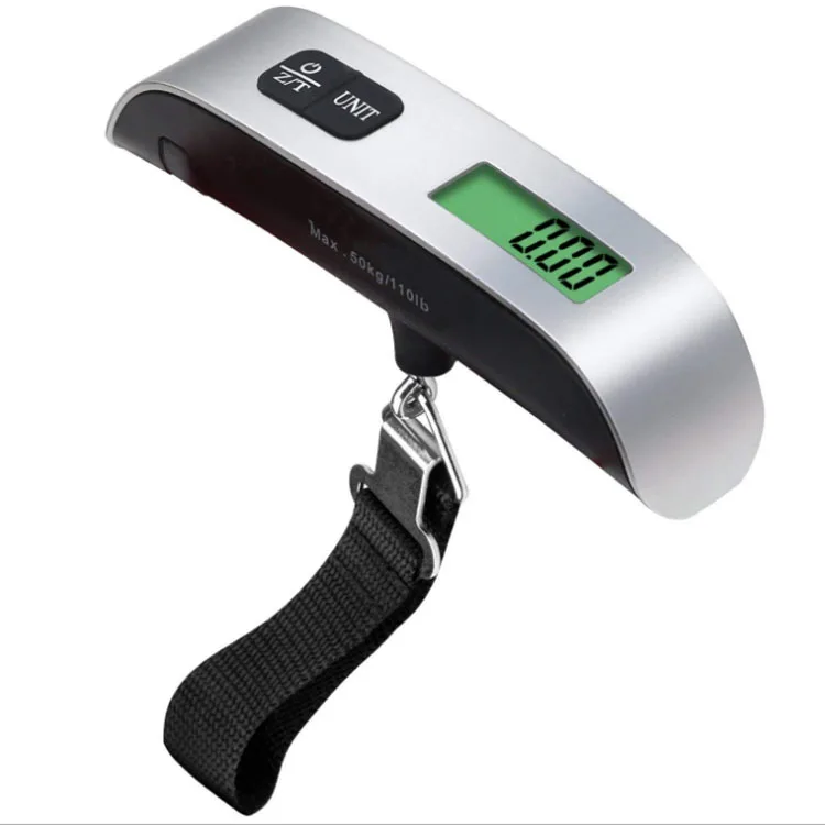 Wholesale Portable Digital Weigh Scale Electric Portable Suitcase Luggage Scale Travel Digital Display 10g ABS + Stainless Steel