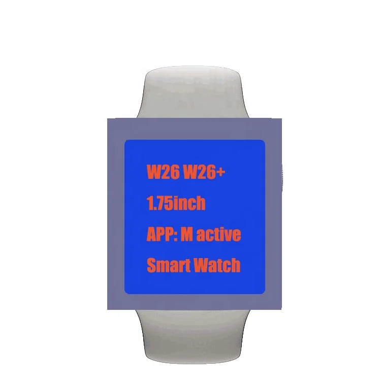 
2021 new arrivals Touch Screen China Smart Watches Girls Series 6 Amazon Top Seller Iwo Intelligente Smartwatch Mactive W26 W26+ 