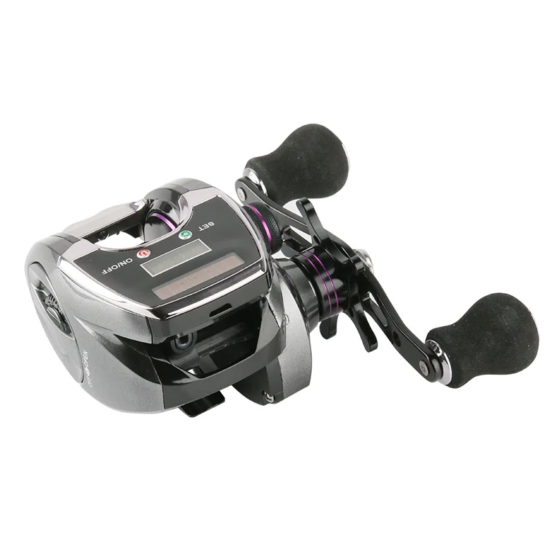 100% Original Electric Counting Lure Drip Wheel Digital Display Big Drag Power Night Bridge Sea Electric Fishing Reel