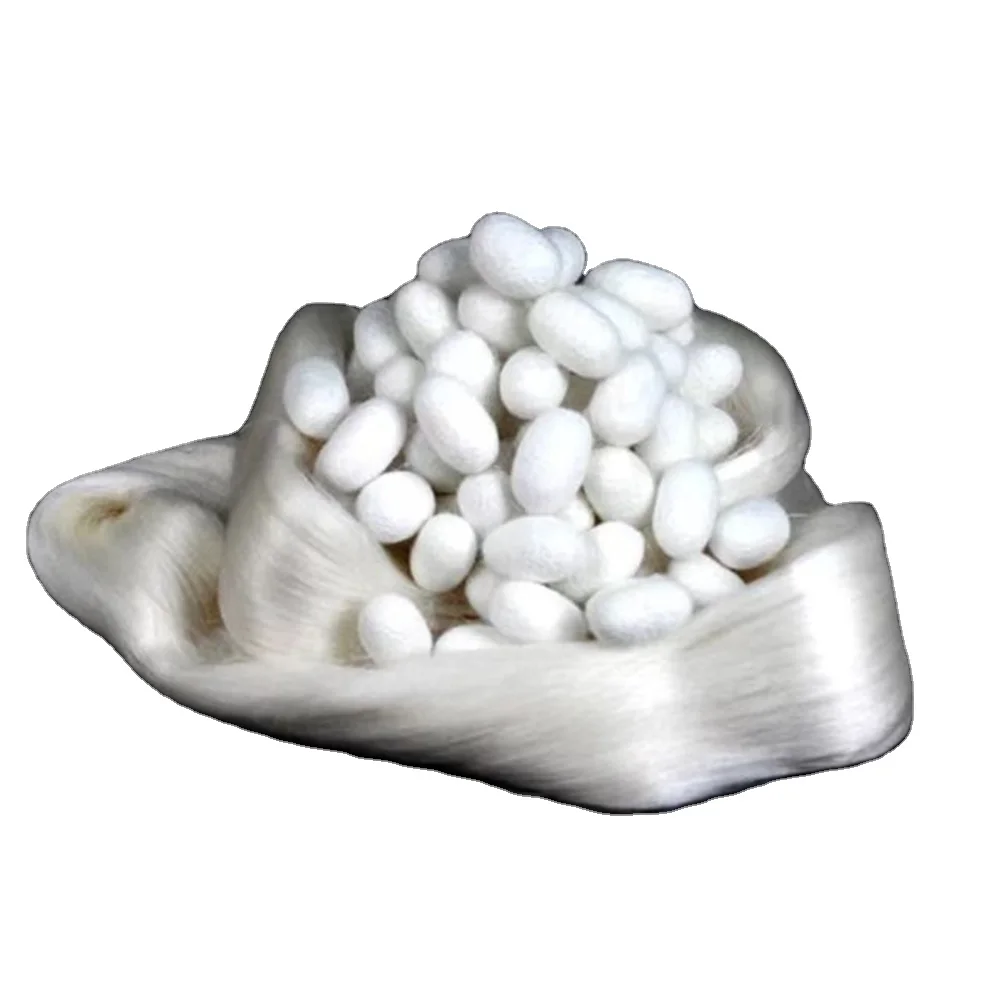 100% Natural Silk Yarn 20/22D 3A 4A Grade Hot Sale