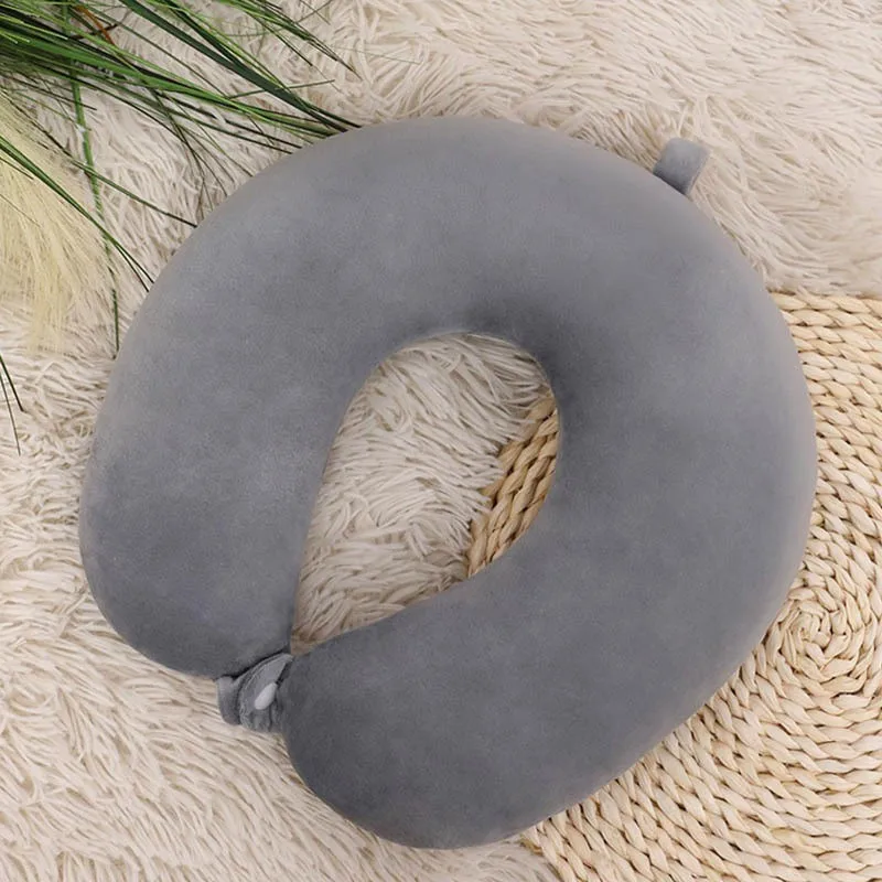 High Quality U-shaped pillow memory cotton filling pillow core Colorful Comfort U-shaped pillow