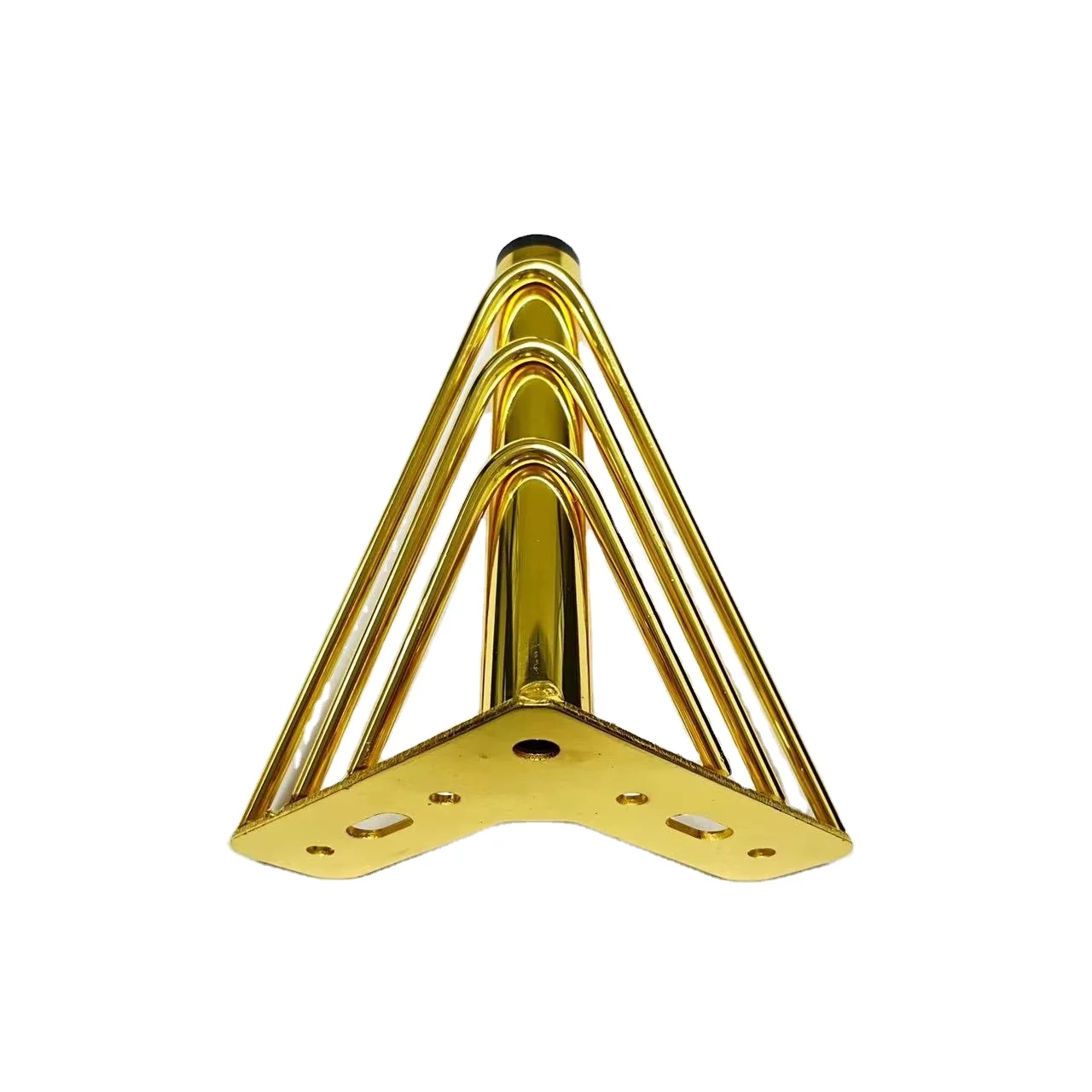 Gold color modern design furniture metal sofa leg  new style modern sofa leg