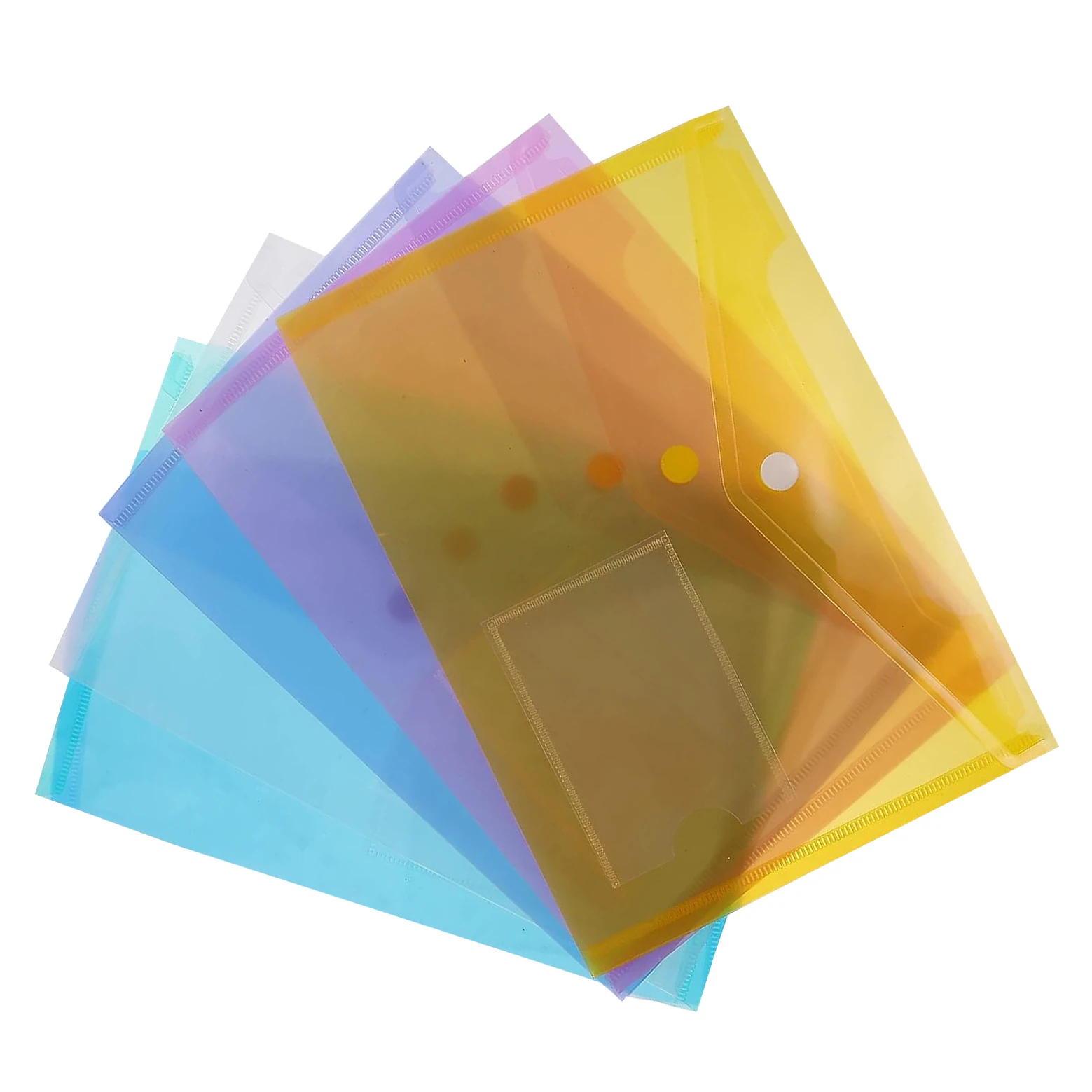 Soft and Waterproof PU Leather Color Premium Envelope Folder Business Briefcase Envelope Folder Office & Home