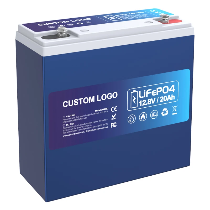 Custom Logo 12.8v 20ah Lifepo4 Battery Pack With Bluetooth Heating function 12volt 7ah 12ah 20ah 30ah 50ah Lithium  Battery