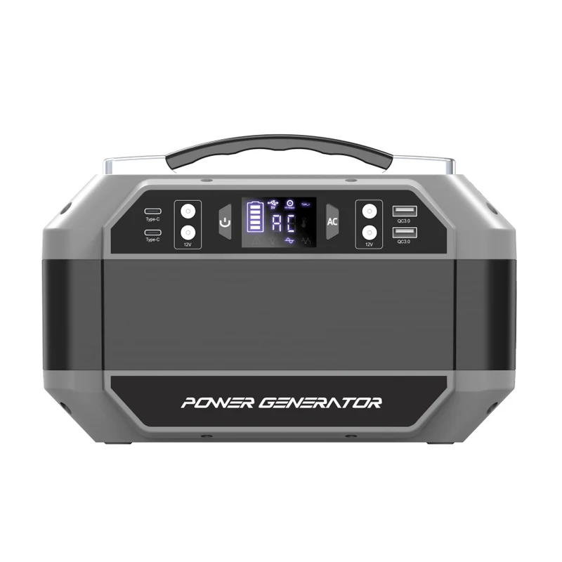 
346Wh External Battery Box Pure Sine Wave 110V AC 350W Portable Solar Powered Camping Power Bank for Outdoors 