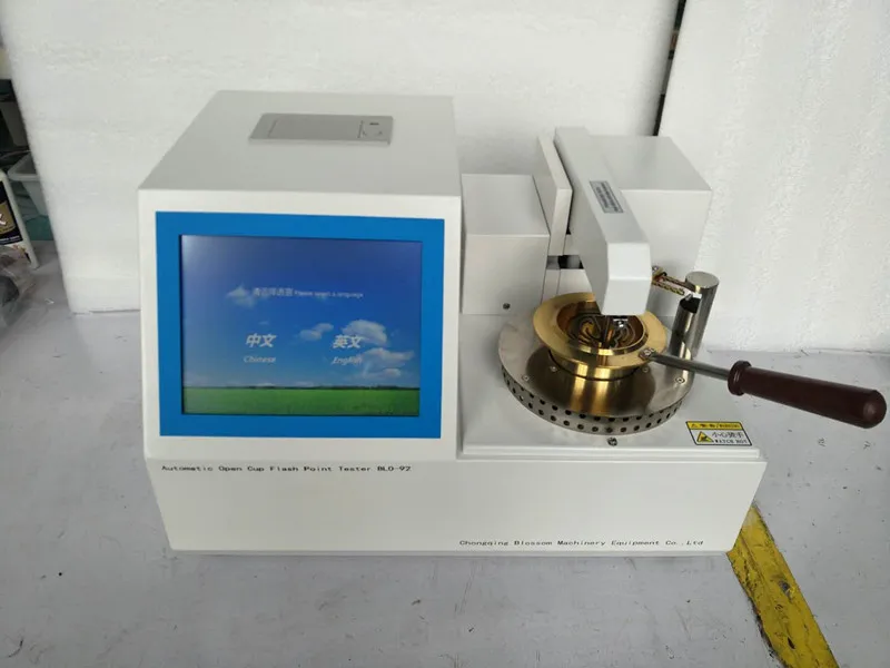 Opening Cup Flash Point Value Meter by D92