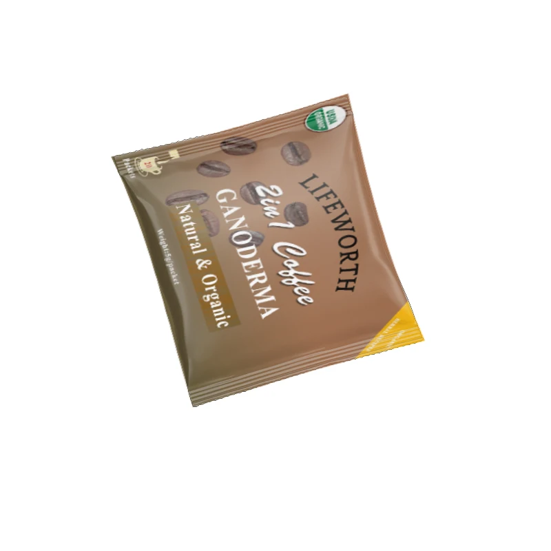 Lifeworth lingzhi ganoderma mushroom instant coffee powder