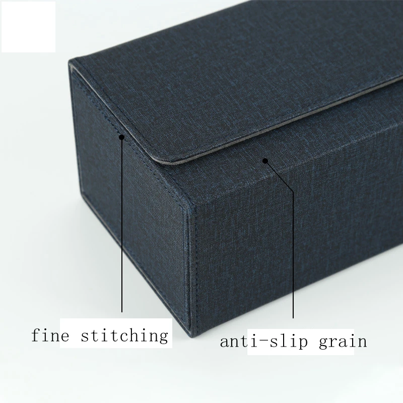 100+ PU Leather Tcg With Top Loading Custom Game Card Deck Box For Yugioh MTG Cards