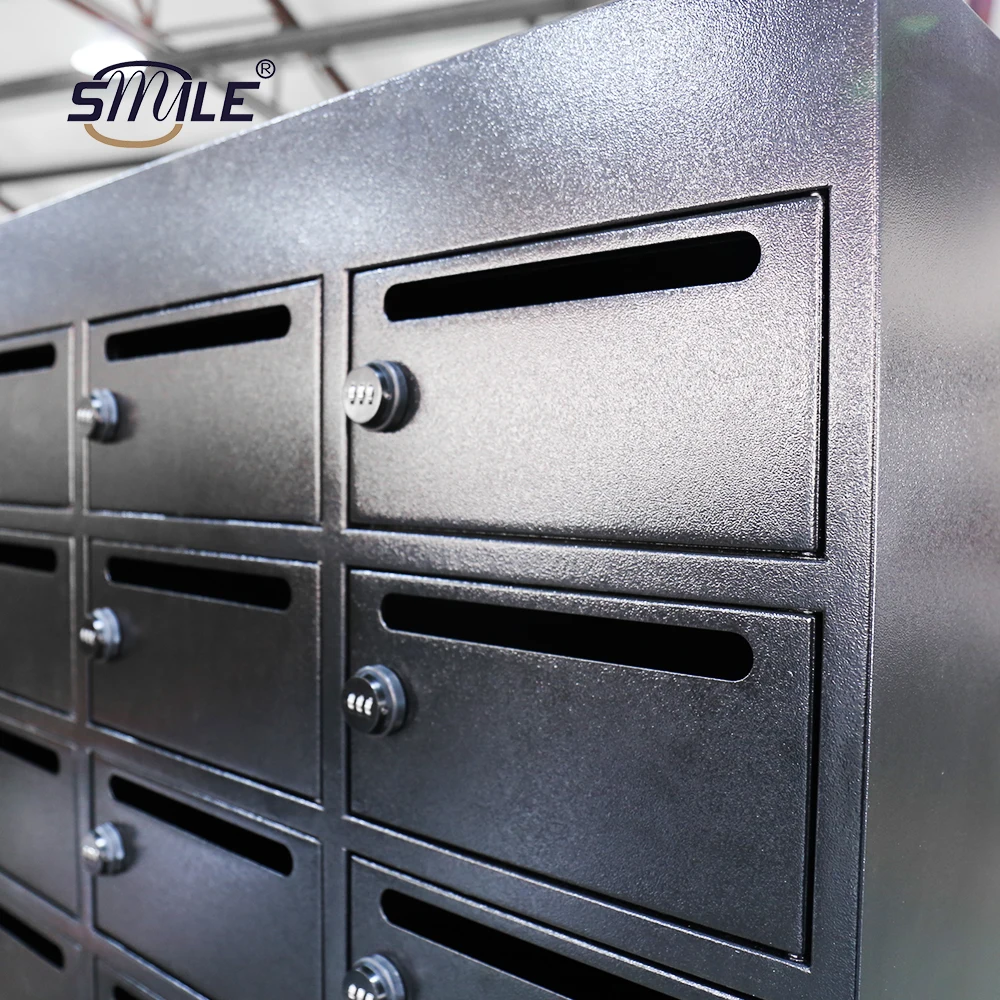 SMILE Mailbox Residential cluster mailbox apartment Boxes For Posting