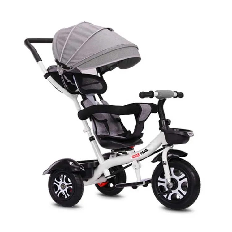 Новая модель triciclo из искусственного меха, для малышей, 3 колеса велосипеда езда на автомобиле, оптовая продажа, для детей с двойным сидением и трехколесный велосипед