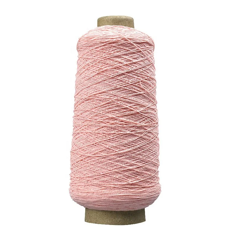180#7070 rubber thread yarn latex covered double nylon latex rubber polyamides yarn for socks knitting