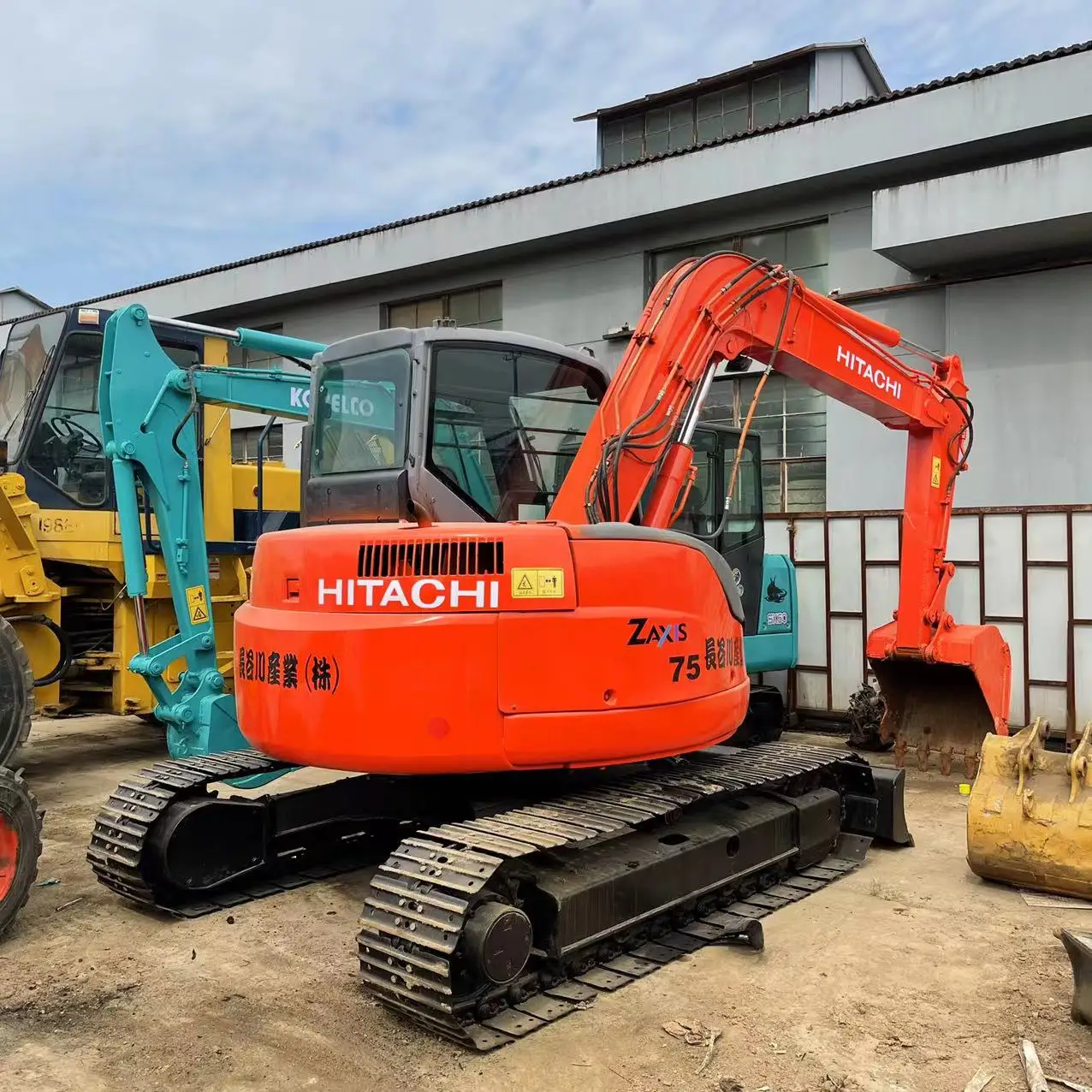 Hot Sell Excavator hitachi Zx70 Machine Hitachi120 Original Japan Excavator HITACHI120 In Stock On Sale