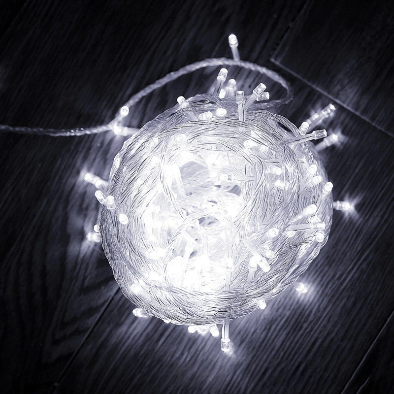 Holiday Wedding Christmas Decoration Waterproof LED Decor Light Garland Outdoor PVC String Lights Christmas lights