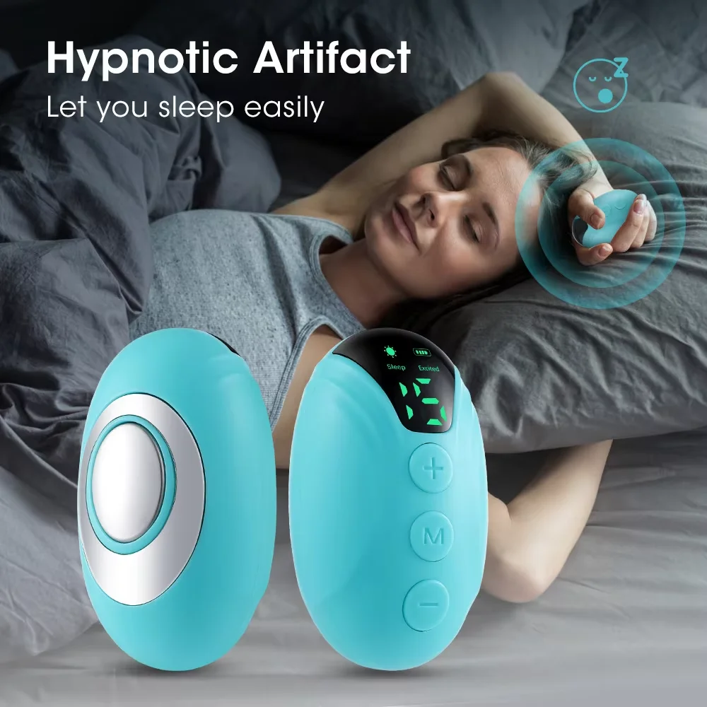 Mini Handheld Sleep Aid Device Home Use Hand-held Sleep Instrument Smart Massage Sleep Egg