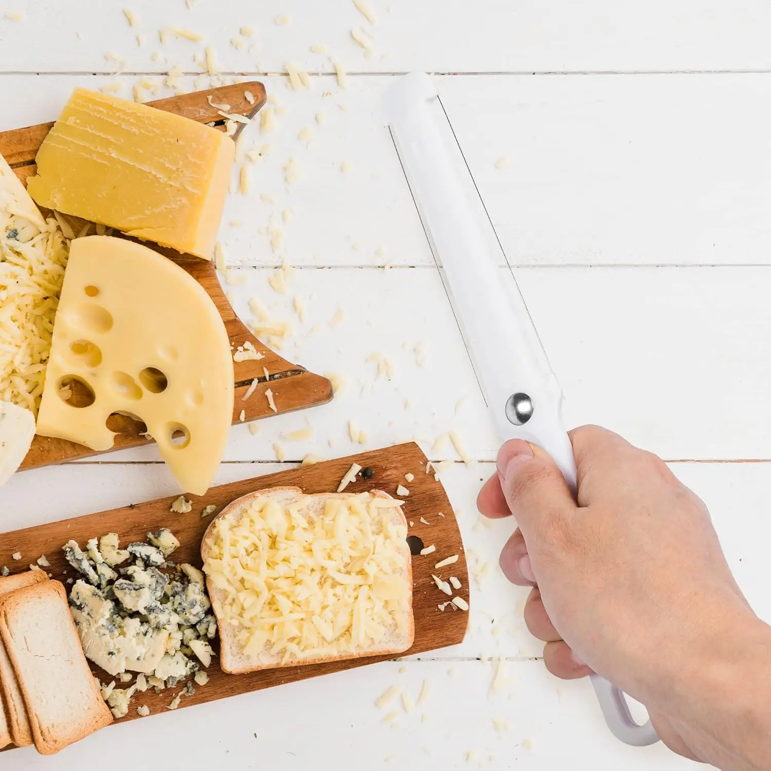 New product Stainless Steel Wire Goose liver ham Square Cake Butter Cheese Slicer Wire Cutter