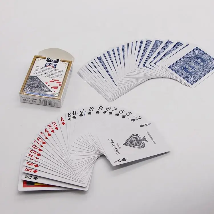 Custom Printing Luxury Playing Cards Wholesale Magic Poker Game Marked Flash Card High Quality Playing Cards