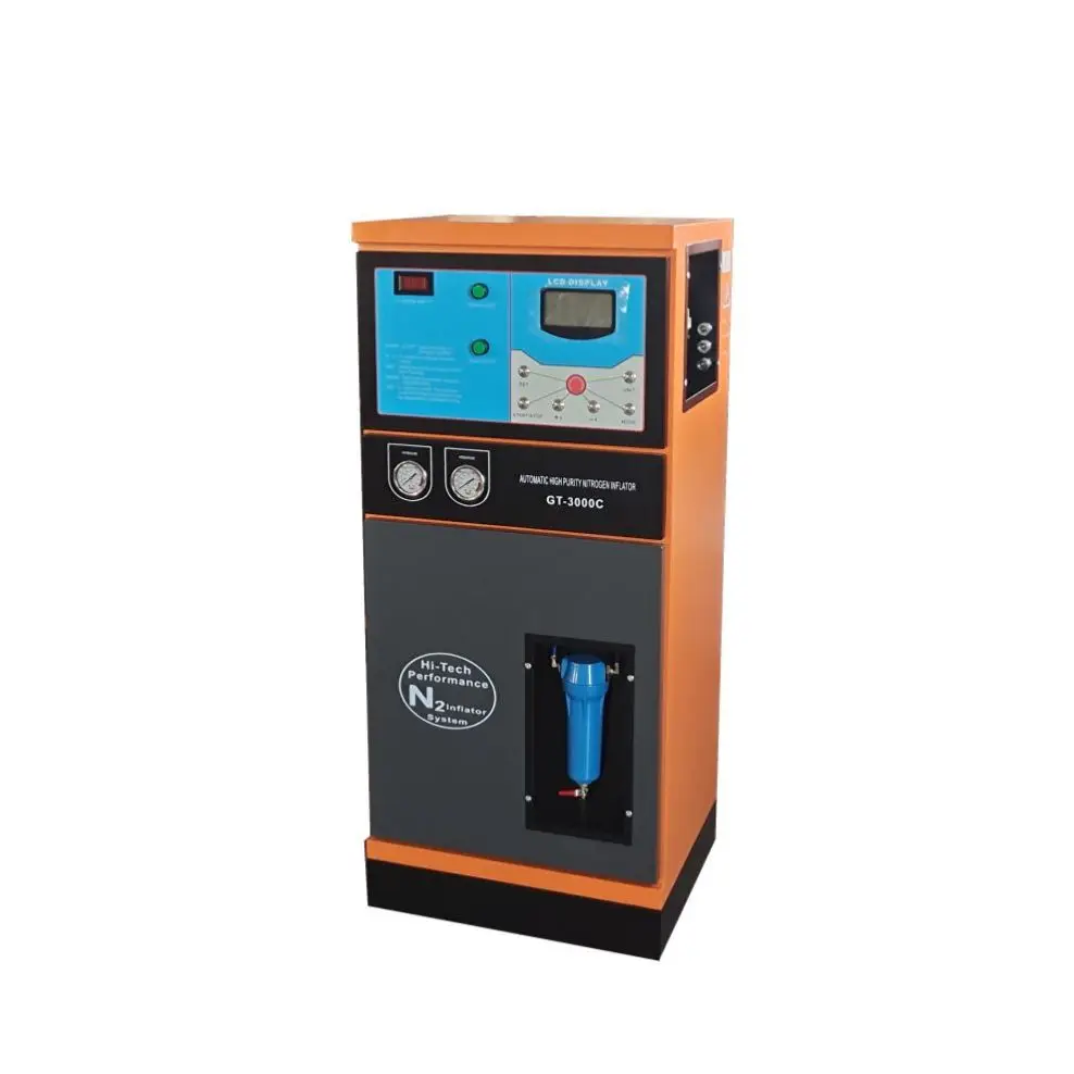 HW-3000A Full Automatic Truck and Car tire Inflator Tyre nitrogen Inflation With 97% Purity