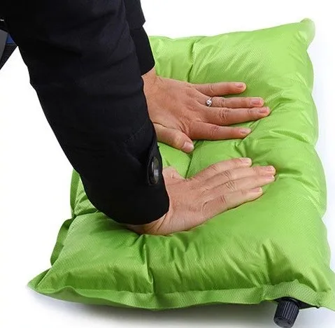Outdoor Automatic Inflatable Pillow Lunch Break Travel Pillow Camping Portable Inflatable Sleeping Pillow