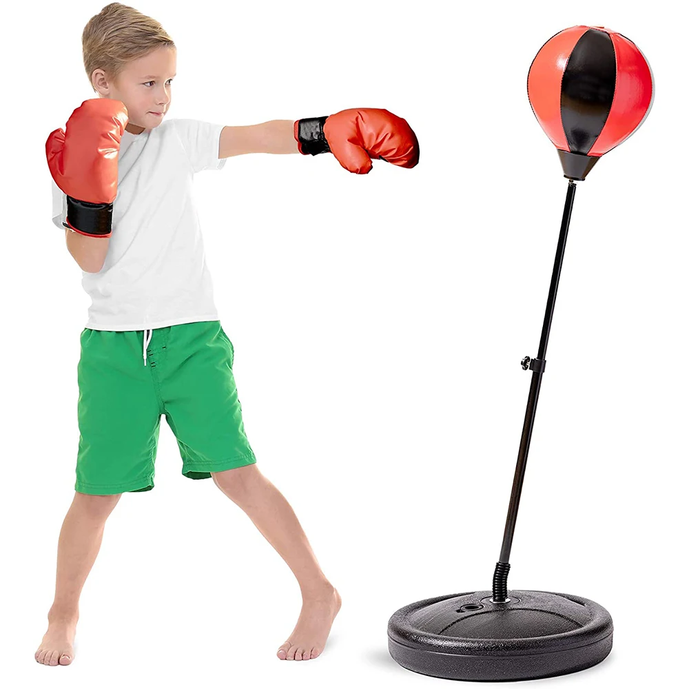 Домашний гимнастический детский боксерский мешок для веселья