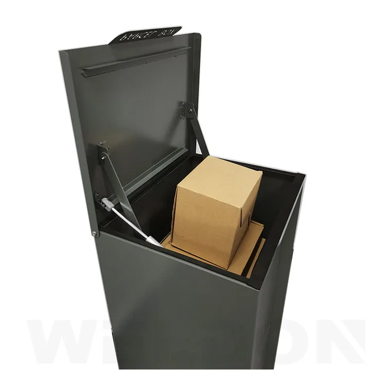 Anti-Theft New Modern Wholesale Large And Tall Metal Outdoor Newspaper Letter Parcel Box  Mailbox Manufacturer