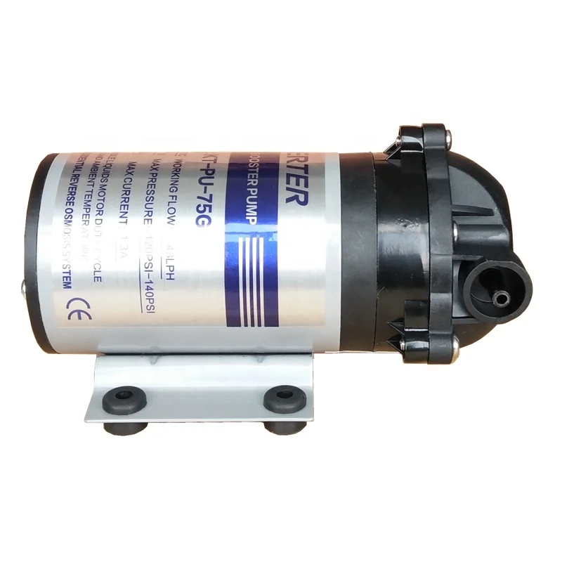 Hot Sale KERTER 75gpd RO Booster Pump Quick Fitting Water Pump RO Water Purifier Parts