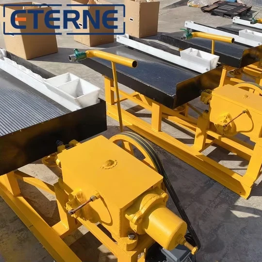 Jinzun good Recovery Rate Shaker Gravity Separator Machine Vibration Mining Gold shaking table Price
