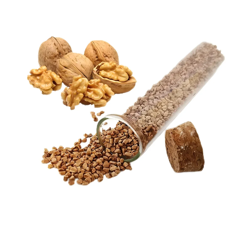 Widely used blasting abrasive walnut shell sand crushed walnut shell grit