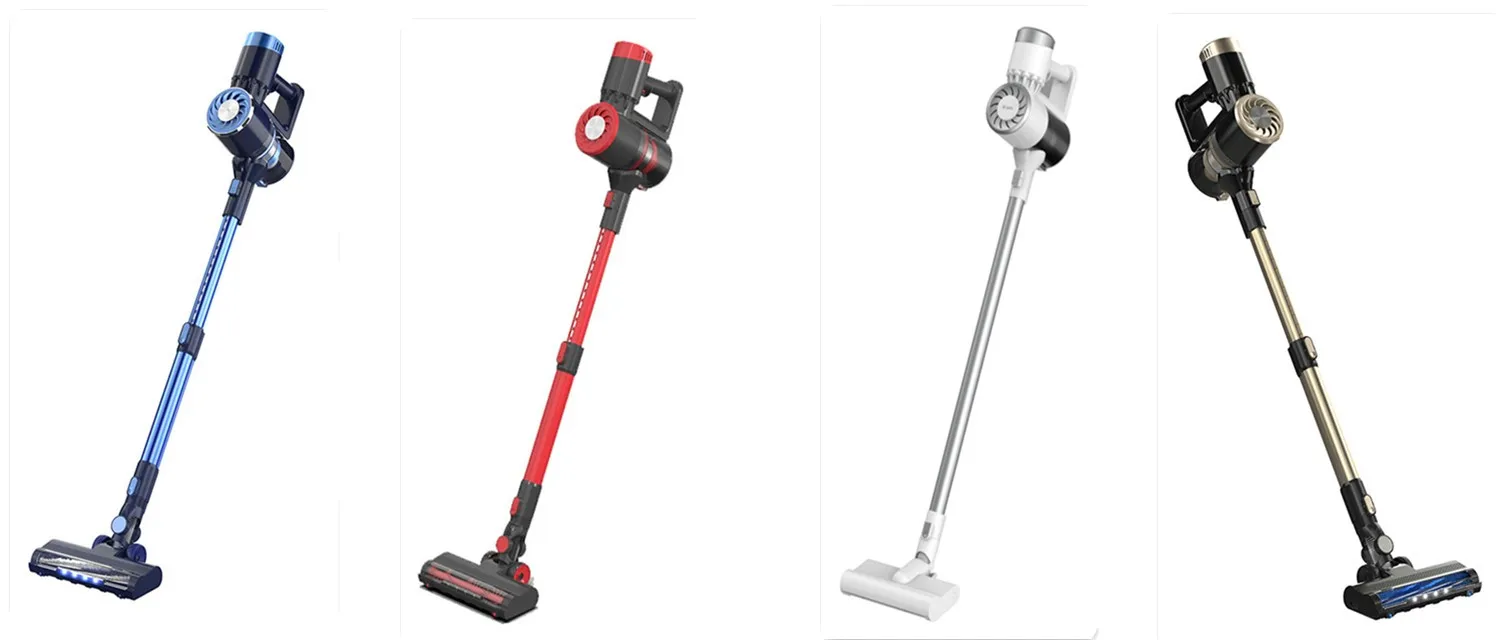 High speed bldc motor 220W Lithium Battery powerful cordless vacuum cleaner white bldc motor