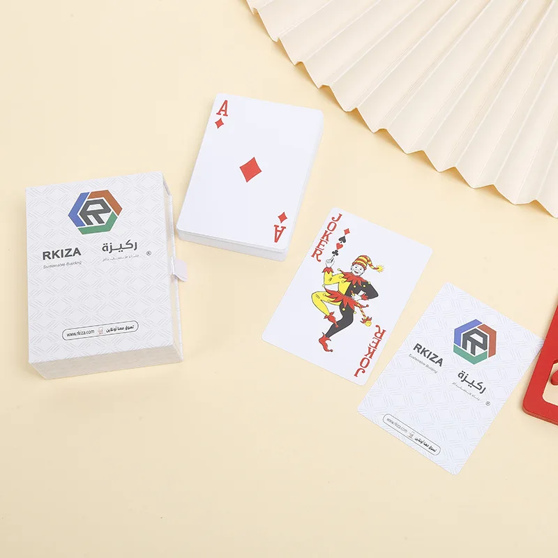 Креативная настольная игровая доска высокого класса печать визитных карточек логотипа ПВХ пластиковая покер с индивидуальной упаковкой рекламные подарочные коробки