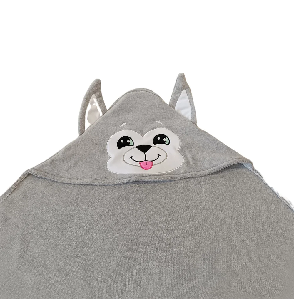 High Quality Water Absorption Hemming Process Baby Blanket Beach Towel Baby Bath Towel With Hood
