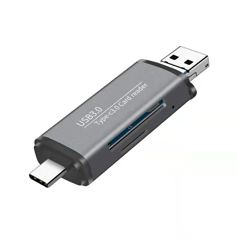 
Newest OTG Type-c USB Micro TF SD OTG Card Reader Writer USB 3.0 For PC Mobile Phone Tablet 