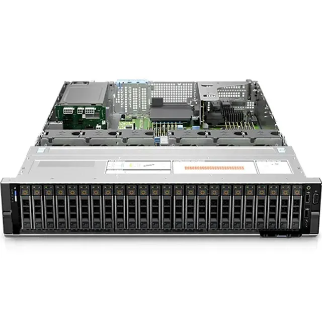 Сервер Dell poweredge R7515 EPYC 7663 CPU 56 ядер 24SFF 1,92 t SATA Сервер