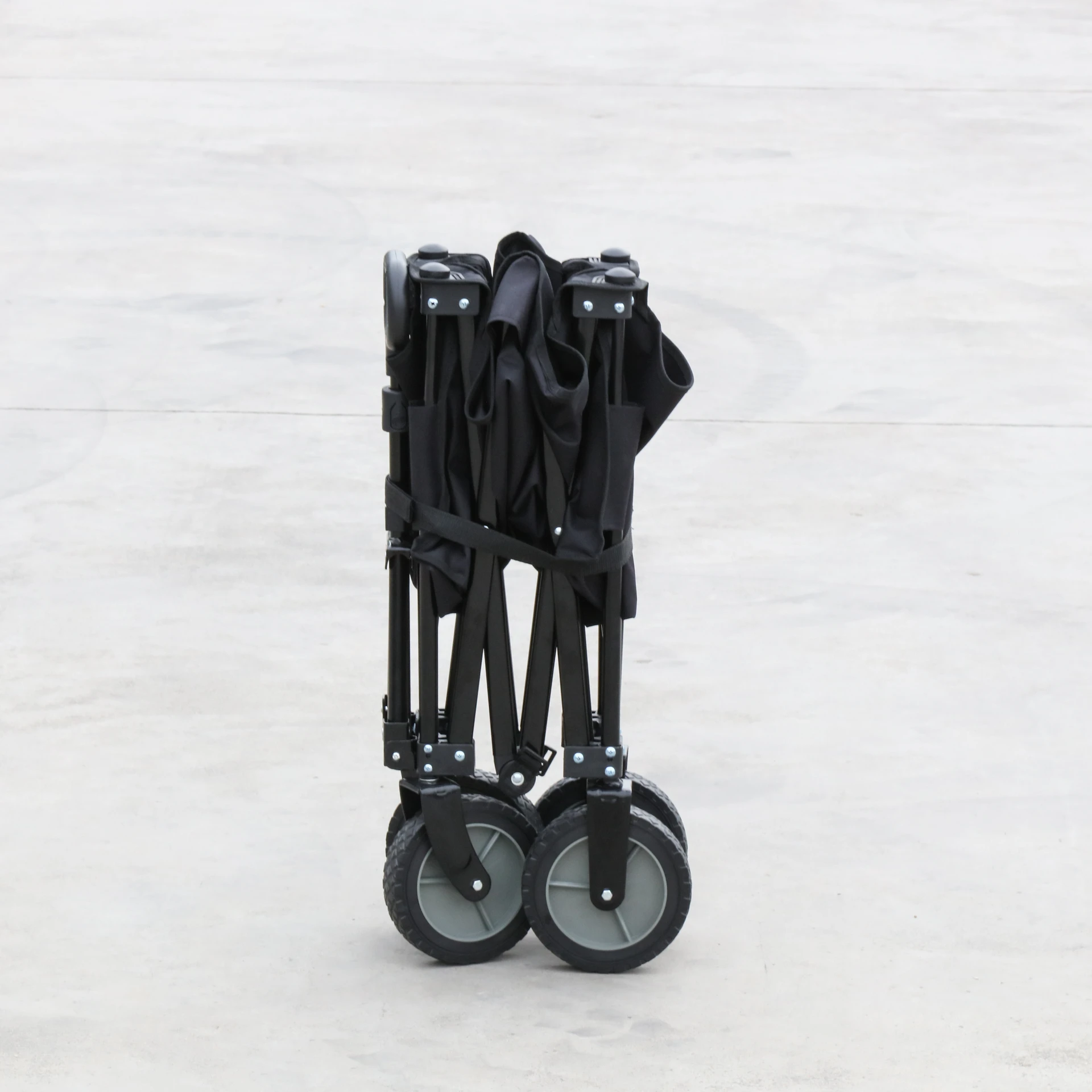 Cheap outdoor travel portable garden picnic wagon trail carrying utility folding camp cart folding wagon