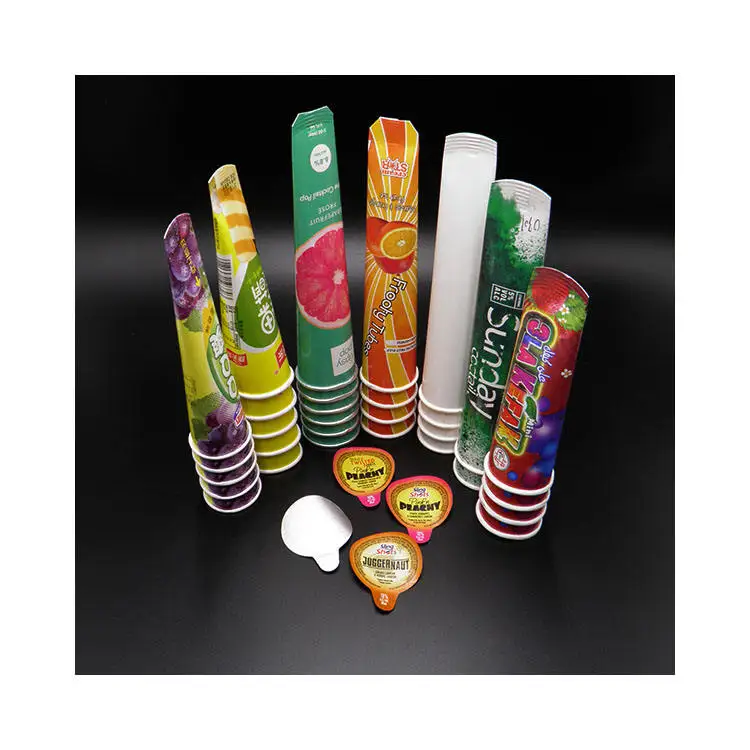 Calippo трубки эко нестандартной конструкции мороженое упаковочных контейнеров поставщиков оптовая торговля мороженым для производства бумажных конусов Squeeze чашки трубы упаковочная машина