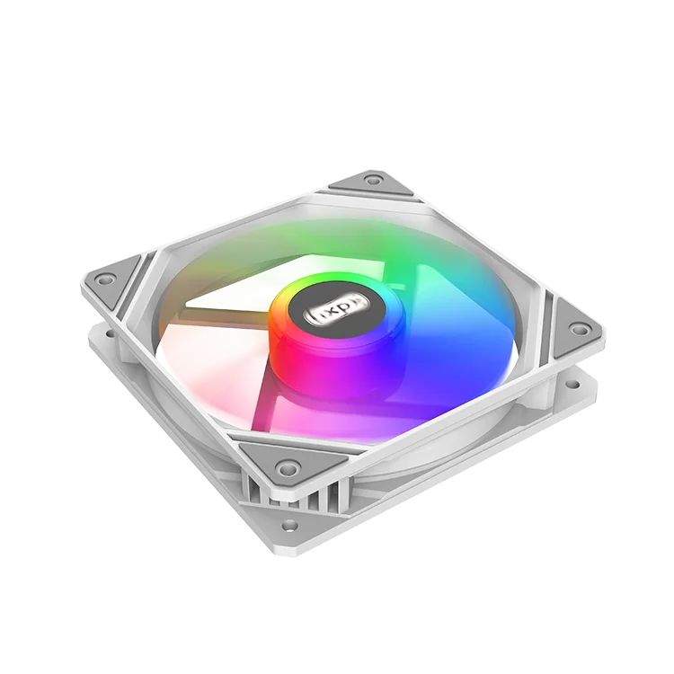 F-MS12 управления rgb цвет меняющийся светодиодный вентилятор охлаждения немой вентилятор компьютера экономически эффективным Простая установка порт подключения