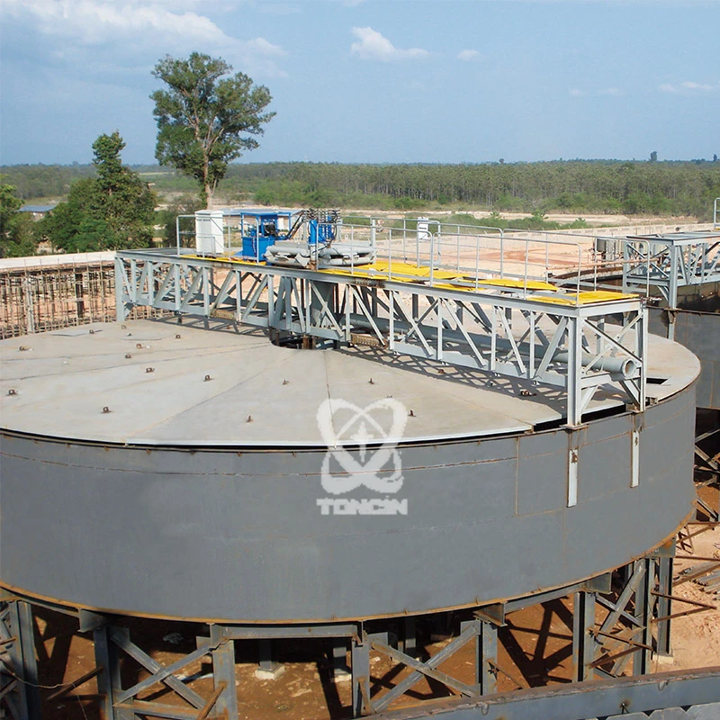 Automatic mining tailing concentrate processing slurry sewage sludge dewatering  high efficiency rate thickener machine price