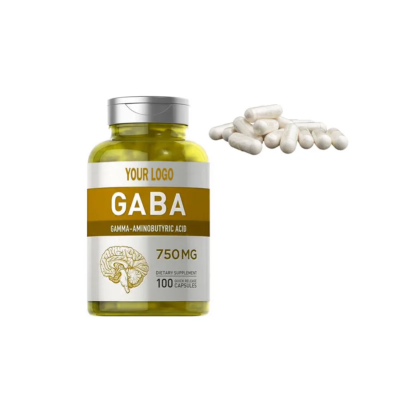 Factory Supply GABA CAS 56-12-2 Gamma-Aminobutyric Acid 99% Purity Gaba Powder Gamma Aminobutyric Acid Capsules