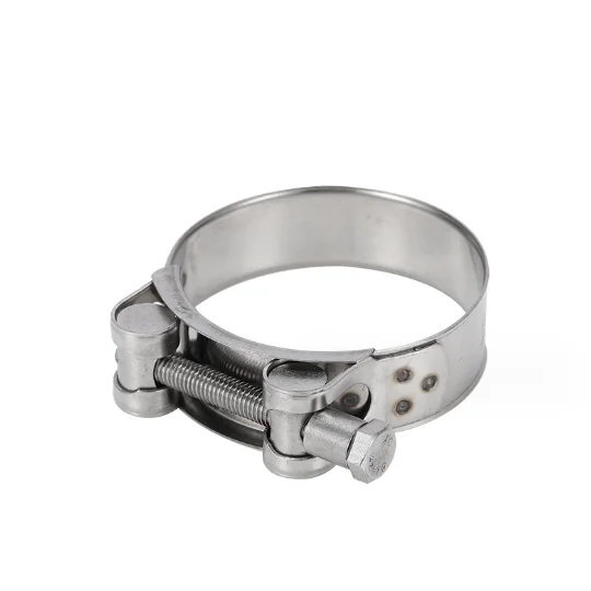 Factory Stainless Steel Heavy Duty Pipe Clamp With Rubber Split Ring Pipe Hanger European style Adjustable Pipe Bracket Clamp