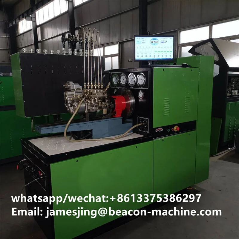 Laboratory equipment diesel engine 22KW EPS816 electronic diesel fuel injector pump test bench with flow meter