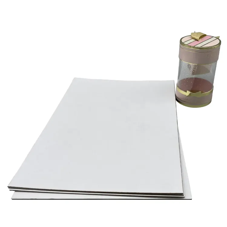 White Duplex Board With Back White Coated Duplex Grey Cardboard Paper Board With Grey Back