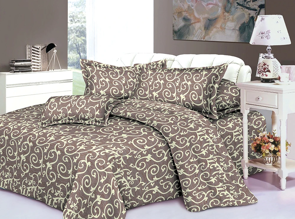 Factory delivery HIGH QUALITY 100% polyester print fabric for home textile wholesale with more than 300 weaving machines