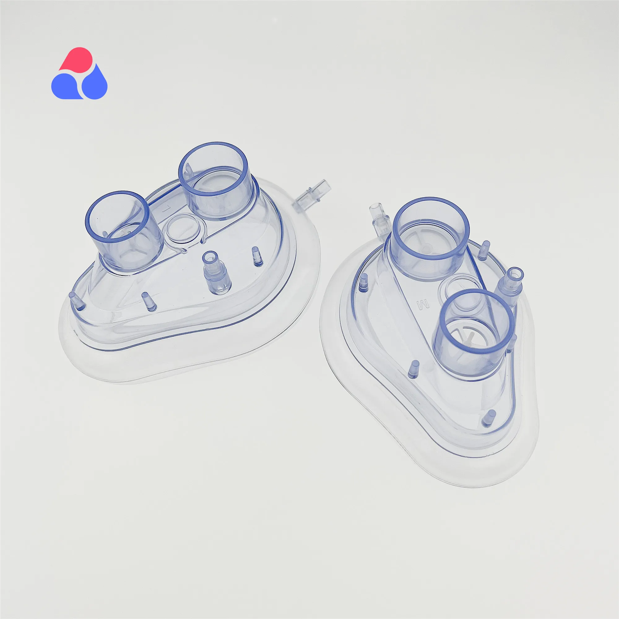 Маска с прыгающим клапаном, одноразовая ПВХ сипап-маска с прыгающим клапаном