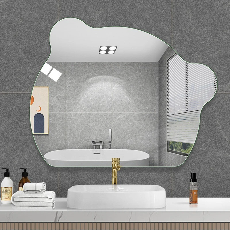 Smart LED Illuminated Bathroom Mirror Touch Switch Mirror For Villa Hotel Project Bath Room