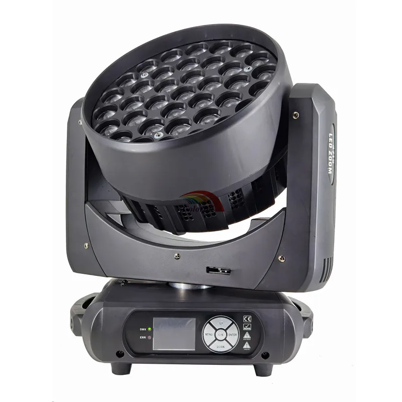 2023 Product High Durability Stage Lights 37X15W Beam Wash Zoom LED Moving Head Light